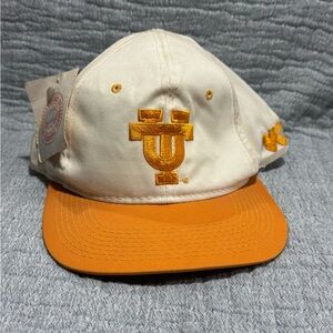 Vintage University of Tennessee Volunteers SnapBack New with Tags Missing Button